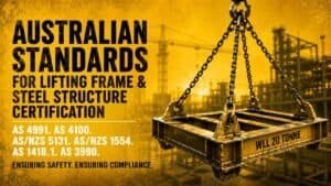 Australian Standards for Lifting Frame and Steel Structure Certification